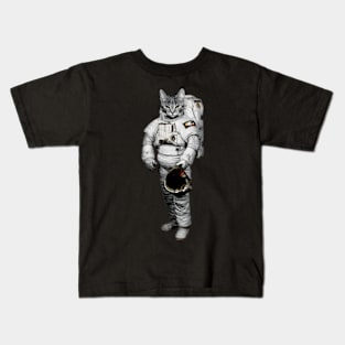 Space Cat For Cat Kids T-Shirt